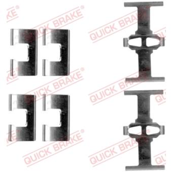 Kit d'accessoires, plaquette de frein à disque QUICK BRAKE 109-1203 pour CITROEN XM 1.6 - 110cv