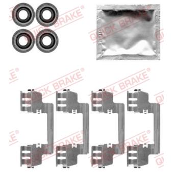 Kit d'accessoires, plaquette de frein à disque QUICK BRAKE 109-1784 pour CHRYSLER 300 2.7 - 193cv