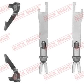 Kit de régleurs, frein à tambour QUICK BRAKE 110 53 001
