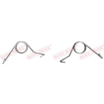 Kit de réparation, levier de frein de stationnement (étrier) QUICK BRAKE [113-0501]