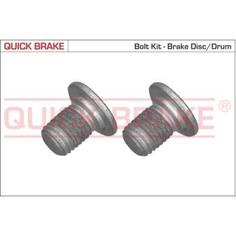 Vis, disque de frein QUICK BRAKE 11661K pour CADILLAC CTS E 300 e - 320cv