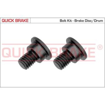 Vis, disque de frein QUICK BRAKE 11662K pour DODGE AVENGER One First - 75cv