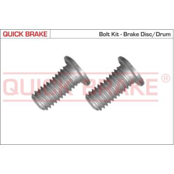 Vis, disque de frein QUICK BRAKE 11672K Vis, disque de frein QUICK BRAKE 11672K