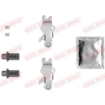 Kit de réparation, expanseur QUICK BRAKE 120 53 001 pour AUDI 100 E 300 - 252cv