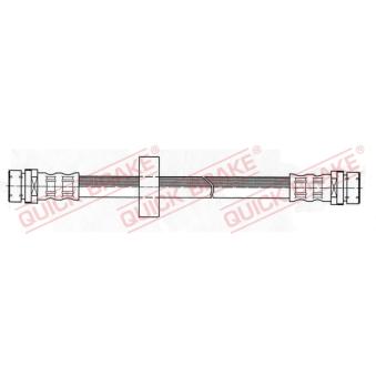 Flexible de frein QUICK BRAKE 22.106 pour FORD FOCUS 1.8 TDDi - 75cv