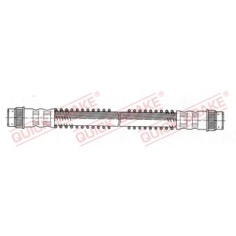Flexible de frein QUICK BRAKE OEM 480647 Flexible de frein QUICK BRAKE OEM 480647
