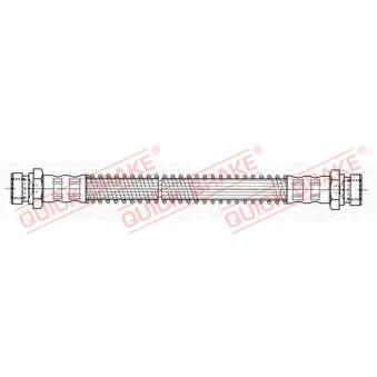 Flexible de frein QUICK BRAKE 22.530 pour VOLKSWAGEN PASSAT 1.5 CRDi GLS - 110cv