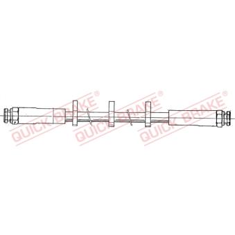 Flexible de frein QUICK BRAKE 22.902
