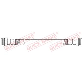 Flexible de frein QUICK BRAKE OEM 587443A000