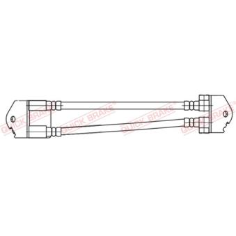 Flexible de frein QUICK BRAKE [25.006]