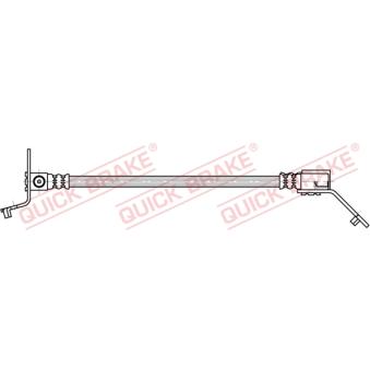Flexible de frein QUICK BRAKE 25.007 pour FORD KUGA 2.4 TD - 75cv