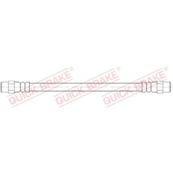 Flexible de frein QUICK BRAKE 25.061 pour BMW Série 5 540 i - 286cv