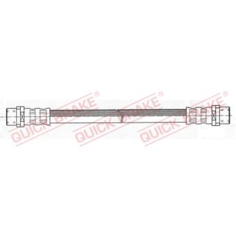 Flexible de frein QUICK BRAKE 27.072 pour ALFA ROMEO SPIDER 1.9 TDI - 110cv