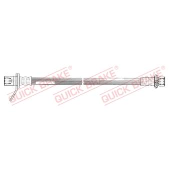 Flexible de frein QUICK BRAKE OEM 9008094A65