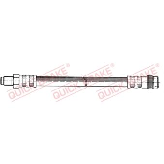 Flexible de frein QUICK BRAKE OEM 7704002443 Flexible de frein QUICK BRAKE OEM 7704002443