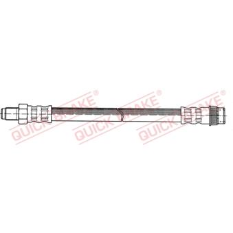 Flexible de frein QUICK BRAKE OEM 9191264
