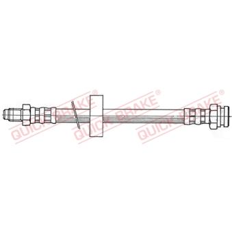 Flexible de frein QUICK BRAKE OEM 7593353