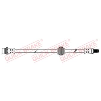 Flexible de frein QUICK BRAKE OEM 0K2CA43980D