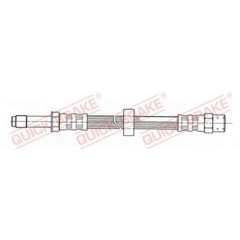 Flexible de frein QUICK BRAKE OEM 30665463