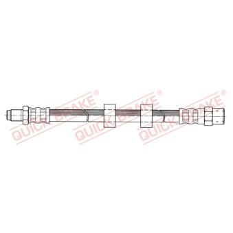 Flexible de frein QUICK BRAKE 32.403 pour CITROEN JUMPY 2.9 - 204cv