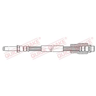 Flexible de frein QUICK BRAKE OEM A9064280435