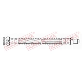 Flexible de frein QUICK BRAKE OEM 480669 Flexible de frein QUICK BRAKE OEM 480669
