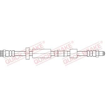 Flexible de frein QUICK BRAKE OEM 46845598