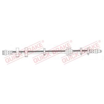 Flexible de frein QUICK BRAKE OEM 0060518410