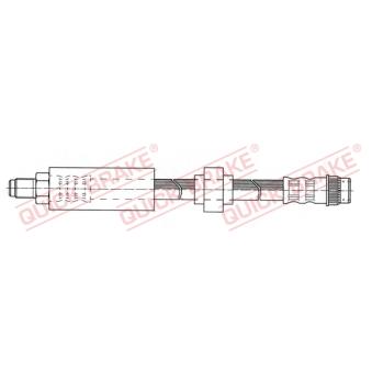 Flexible de frein QUICK BRAKE OEM 7700834731