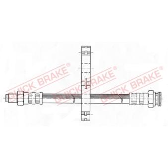 Flexible de frein QUICK BRAKE OEM 1306893080