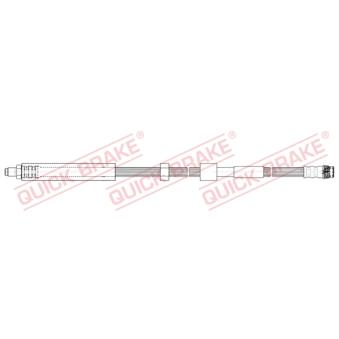 Flexible de frein QUICK BRAKE 35.908 pour PORSCHE 924 1.2 PureTech 110 - 110cv