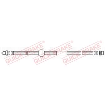 Flexible de frein QUICK BRAKE OEM 4620100Q0K Flexible de frein QUICK BRAKE OEM 4620100Q0K