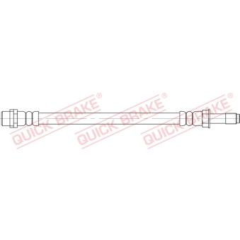 Flexible de frein QUICK BRAKE OEM 9014280535