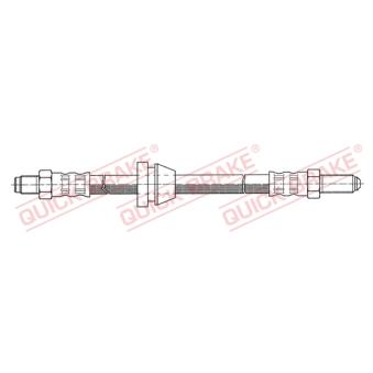 Flexible de frein QUICK BRAKE OEM 6114613