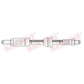 Flexible de frein QUICK BRAKE OEM 84AB2078AA