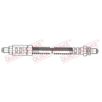 Flexible de frein QUICK BRAKE OEM 96AB2282AB