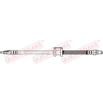 Flexible de frein QUICK BRAKE OEM 1130711