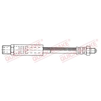 Flexible de frein QUICK BRAKE OEM GBH170