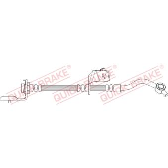Flexible de frein QUICK BRAKE OEM 587312S100