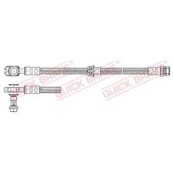 Flexible de frein QUICK BRAKE [50.832X]