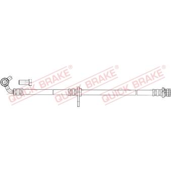 Flexible de frein QUICK BRAKE OEM 01468SJF000
