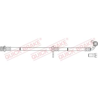 Flexible de frein QUICK BRAKE OEM 01466SJF010