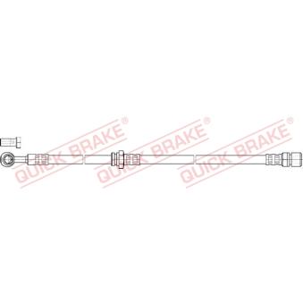 Flexible de frein QUICK BRAKE OEM 96397201