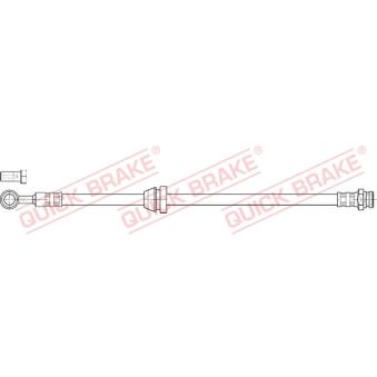 Flexible de frein QUICK BRAKE OEM 96534545