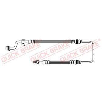 Flexible de frein QUICK BRAKE 50.891