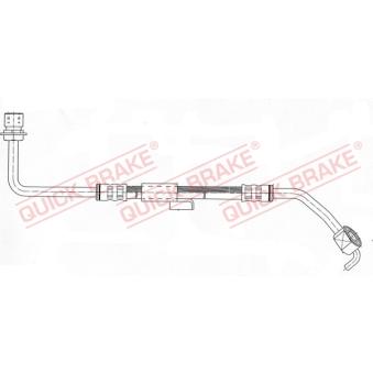 Flexible de frein QUICK BRAKE 50.948 pour SAAB 95 2.5 TD - 85cv