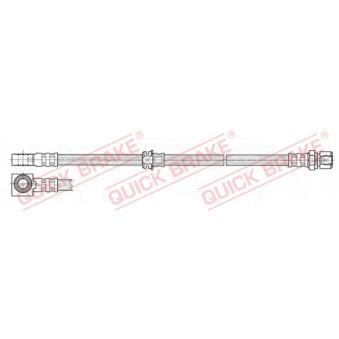 Flexible de frein QUICK BRAKE OEM 562332