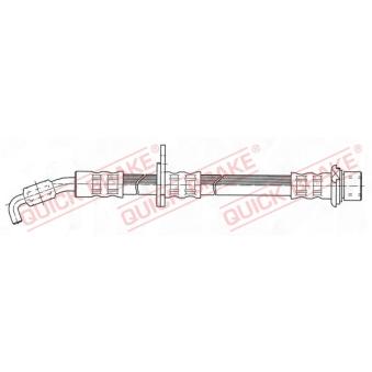Flexible de frein QUICK BRAKE OEM 9008094015