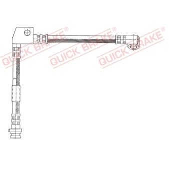 Flexible de frein QUICK BRAKE OEM 4621150J60