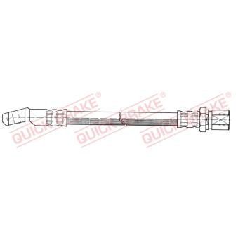 Flexible de frein QUICK BRAKE OEM 4125949